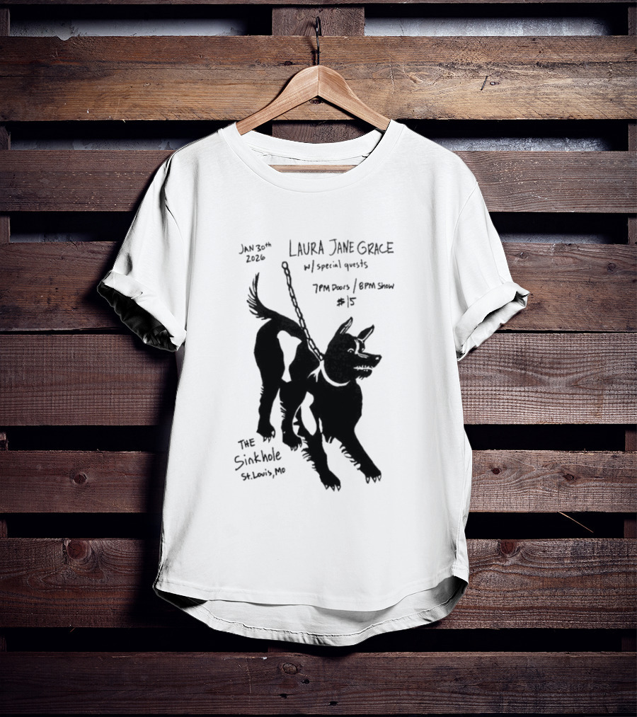 Laura Jane Grace With Special Guests The Sinkhole St Louis MO January 30 2026 T-Shirt
