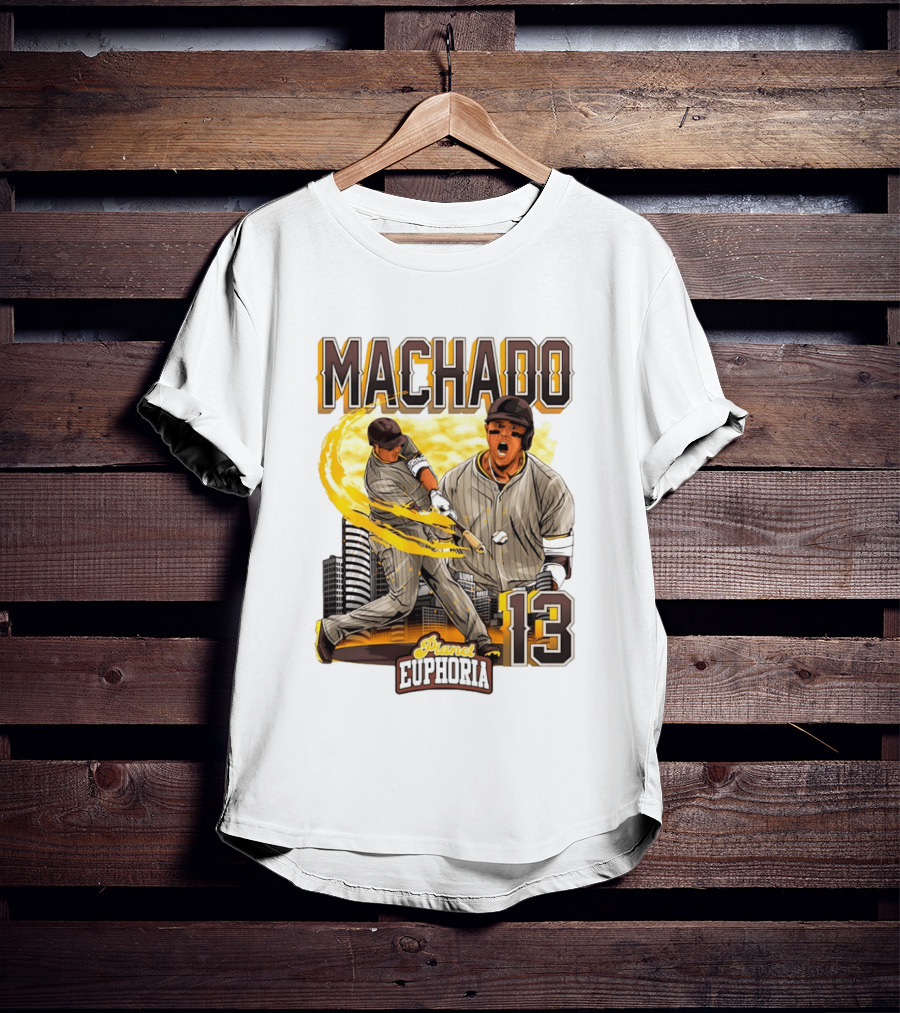Manny Machado 13 San Diego Padres Planet Euphoria T-Shirt