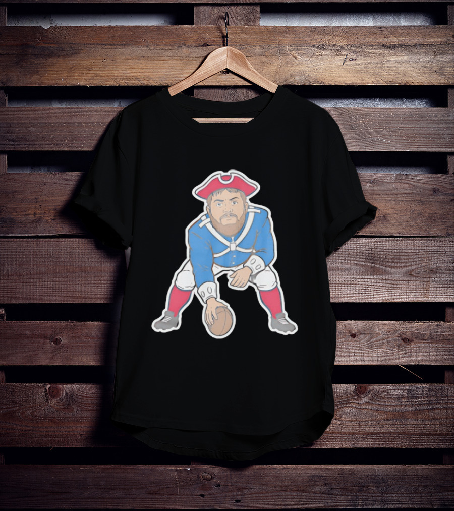 Best Section 10 Football Colonial Style Quarterback In Revolutionary War Uniform T-Shirt