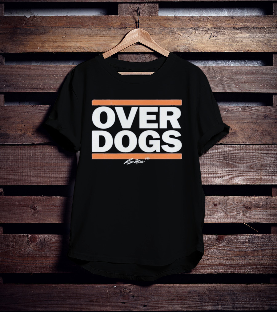 Bo Nix Overdogs 2026 Football Team T-Shirt