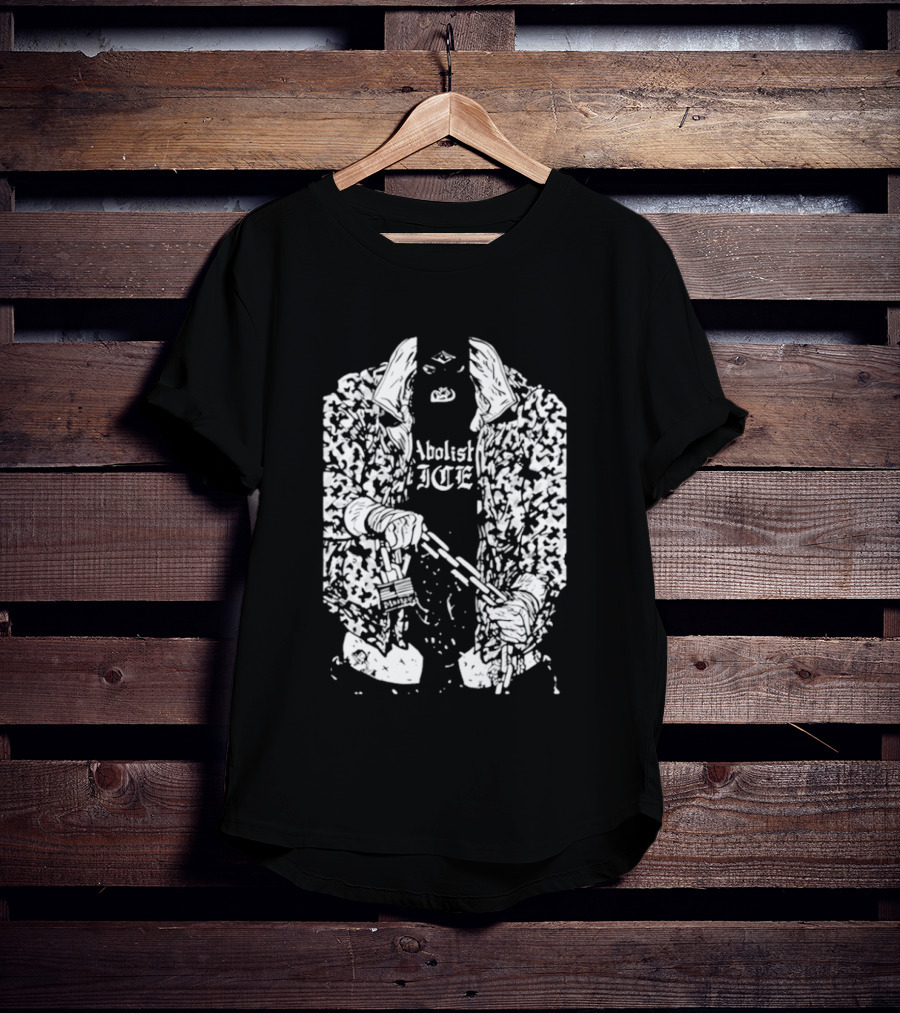 Abolish Ice Chain Coat Punk T-Shirt