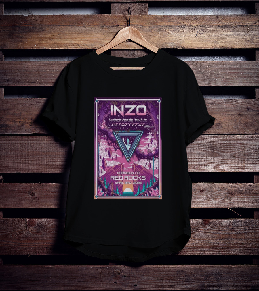 INZO Mirrorverse Finale Red Rocks Morrison CO April 3 2026 T-Shirt