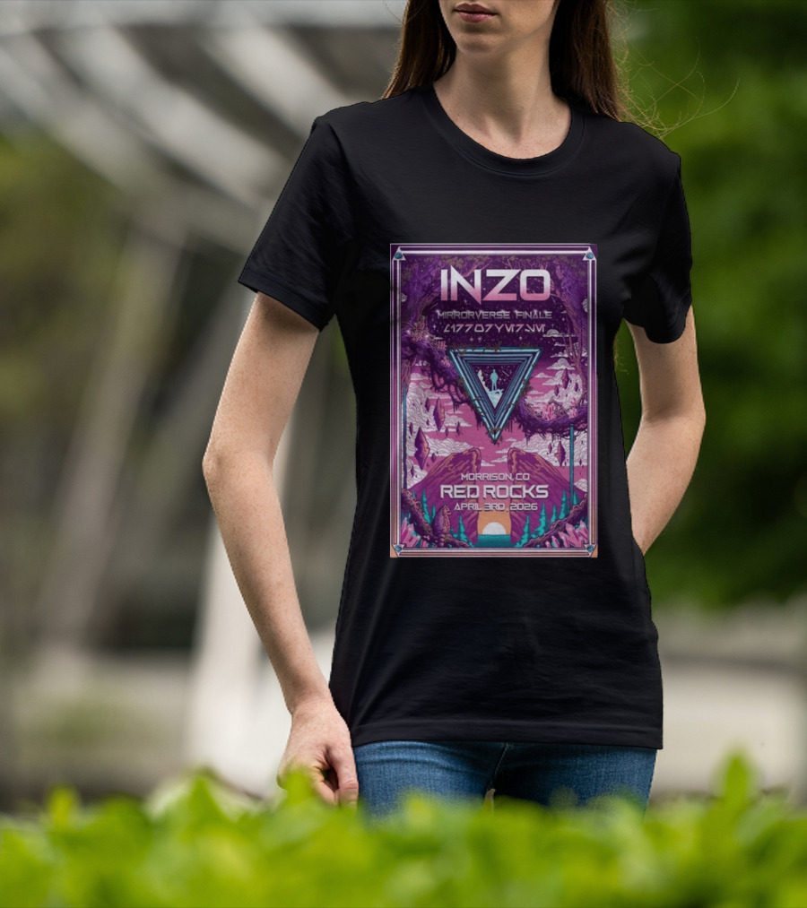 INZO Mirrorverse Finale Red Rocks Morrison CO April 3 2026 T-Shirt