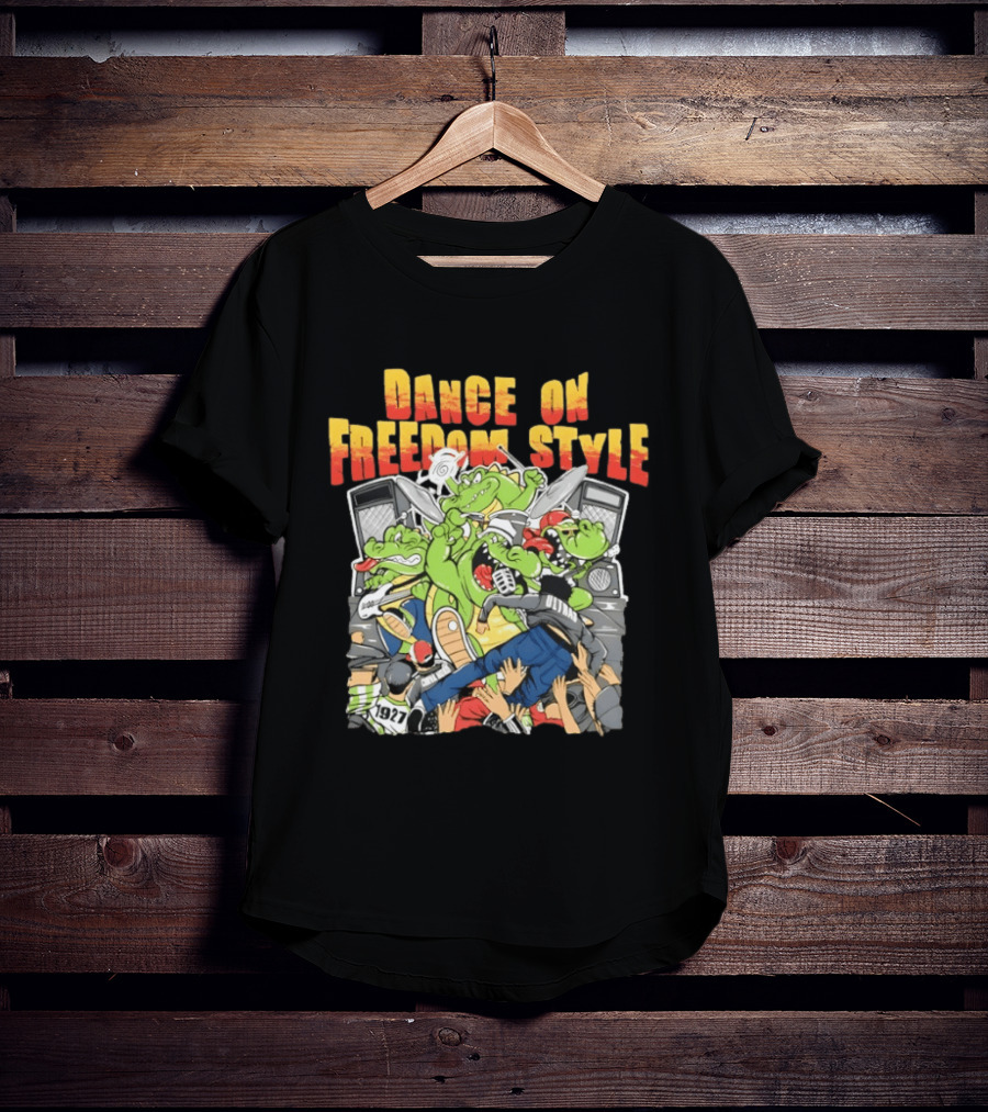 Dance On Freedom Style 1927 Energetic Party Crocodiles T-Shirt