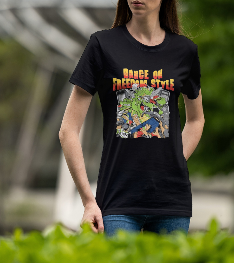 Dance On Freedom Style 1927 Energetic Party Crocodiles T-Shirt