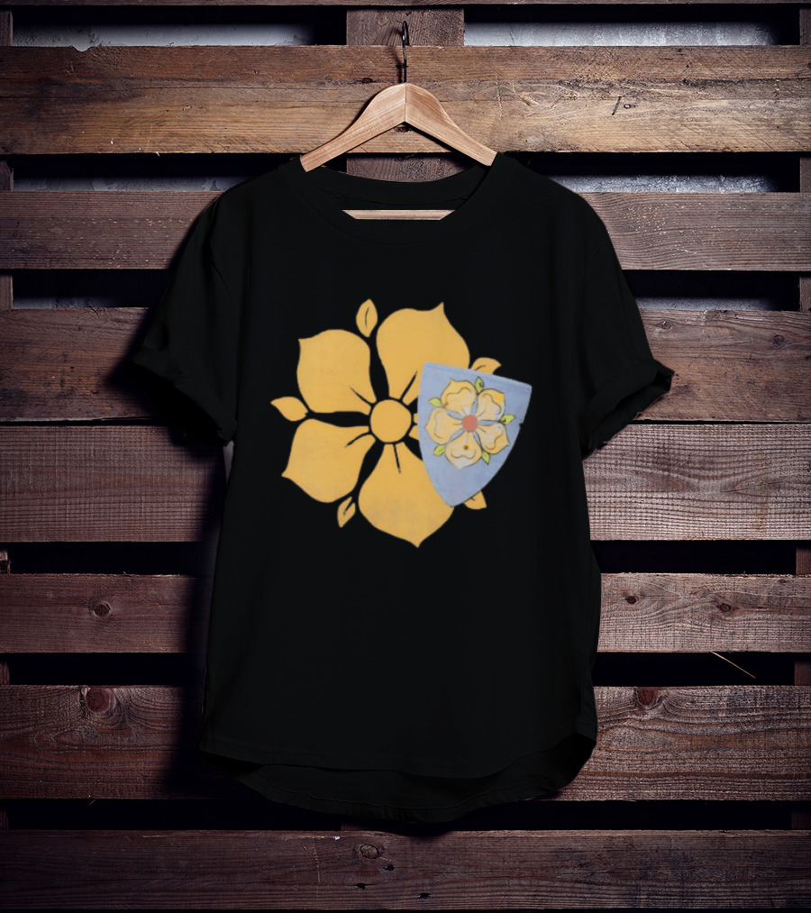 Kingdom Come Deliverance II Yellow Flower Emblem Vavak T-Shirt