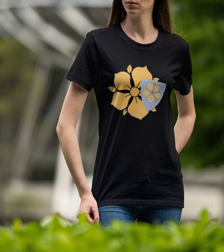 Kingdom Come Deliverance II Yellow Flower Emblem Vavak T-Shirt