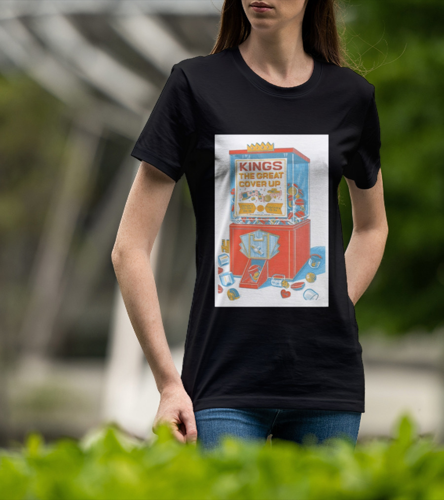 Kings The Great Cover Up January Raleigh NC 2026 February 2027 T-Shirt