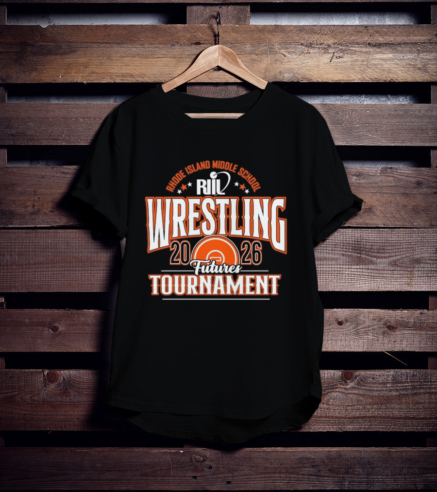 RIIL Rhode Island Middle School Wrestling Futures Tournament 2026 T-Shirt