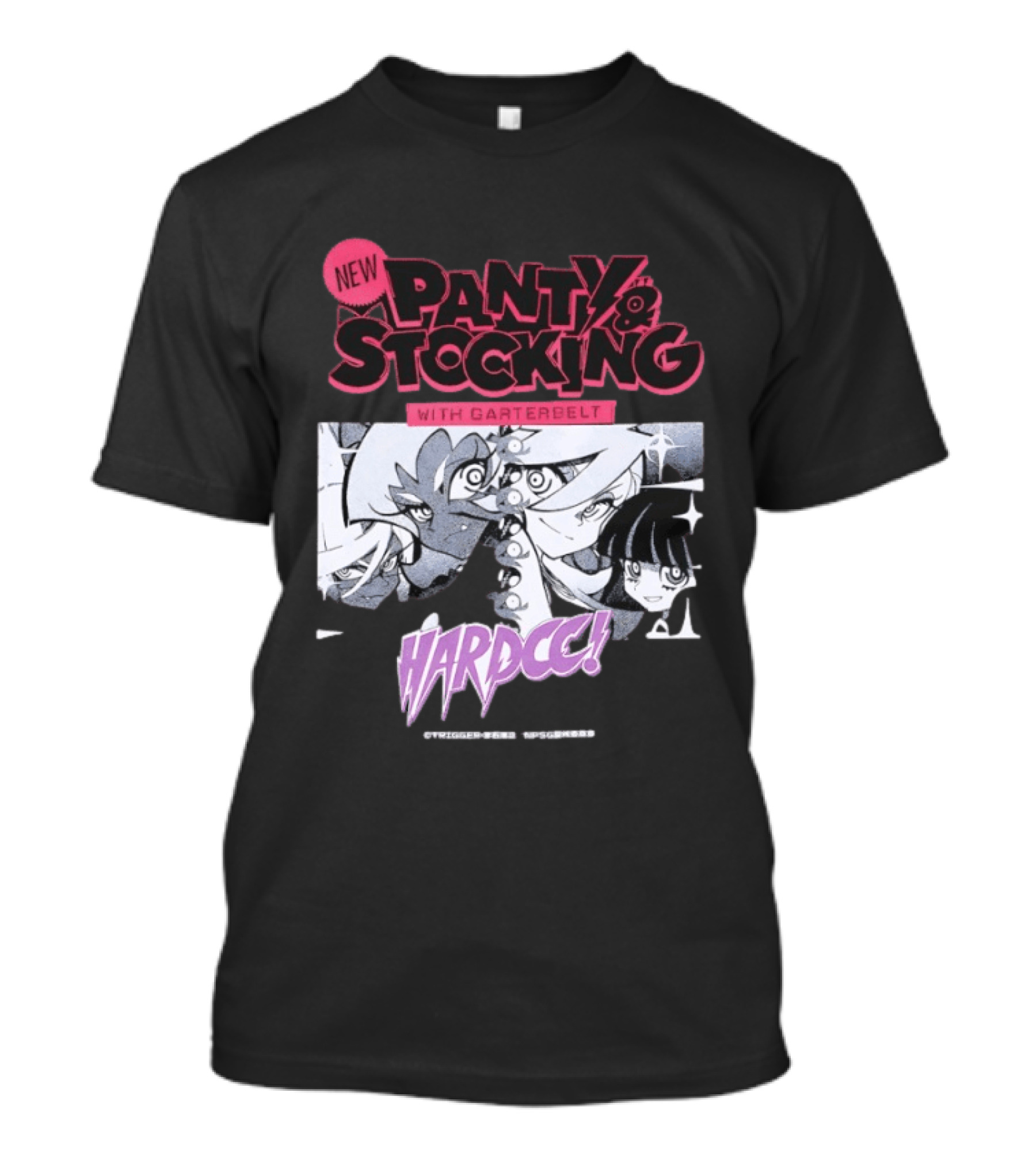 New Panty & Stocking With Garterbelt Hardcore Anime T-Shirt