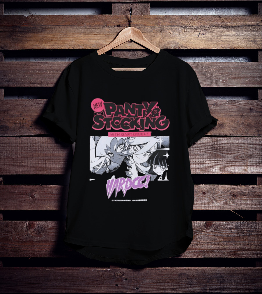 New Panty & Stocking With Garterbelt Hardcore Anime T-Shirt