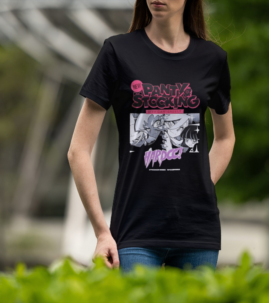 New Panty & Stocking With Garterbelt Hardcore Anime T-Shirt
