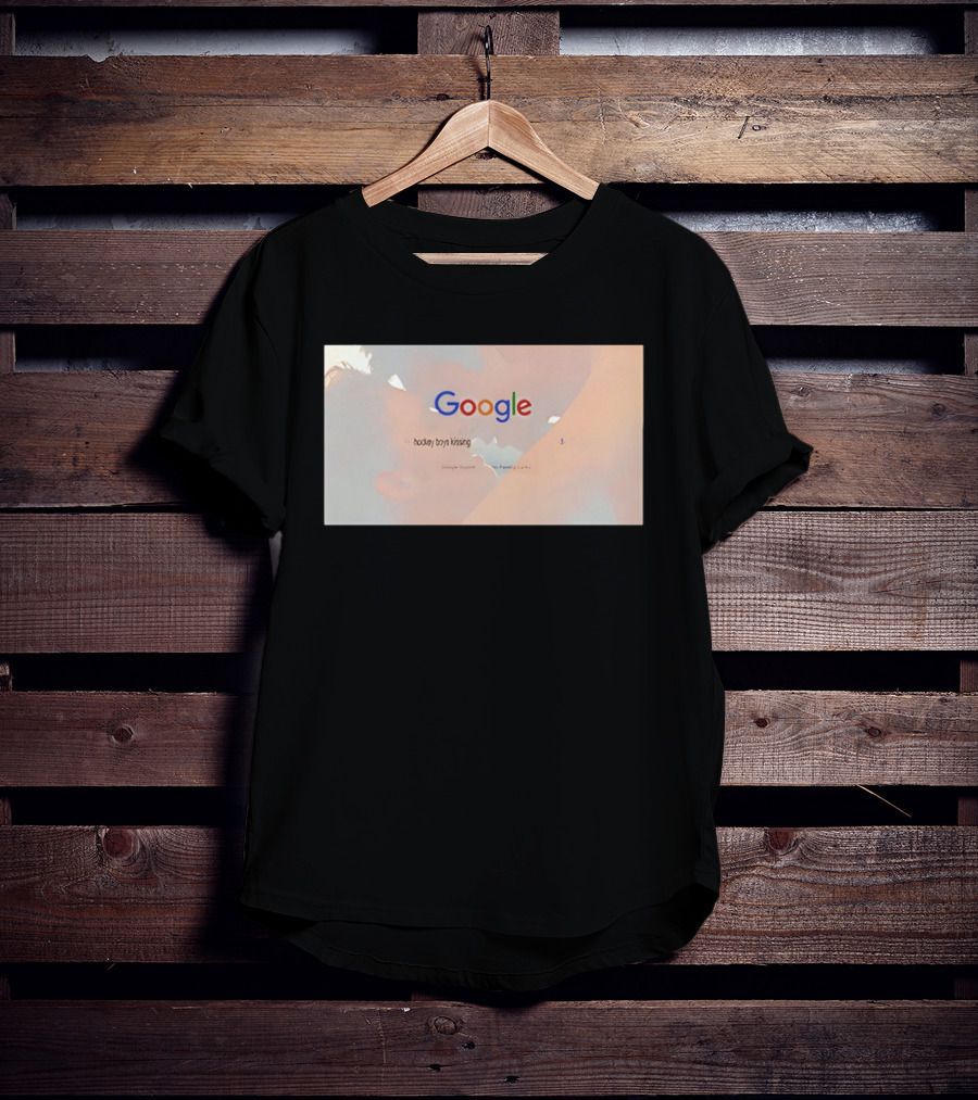 Google Shane And Ilya Hockey Boys Kissing Page T-Shirt