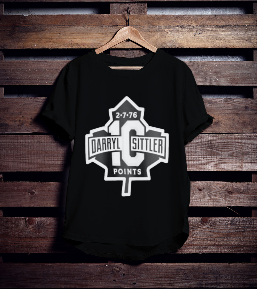 Toronto Maple Leafs Darryl Sittler 10 Points 2 7 76 T-Shirt