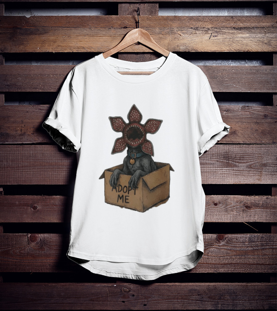 Adopt A Demogorgon Adopt Me Stranger Things Pet Box T-Shirt