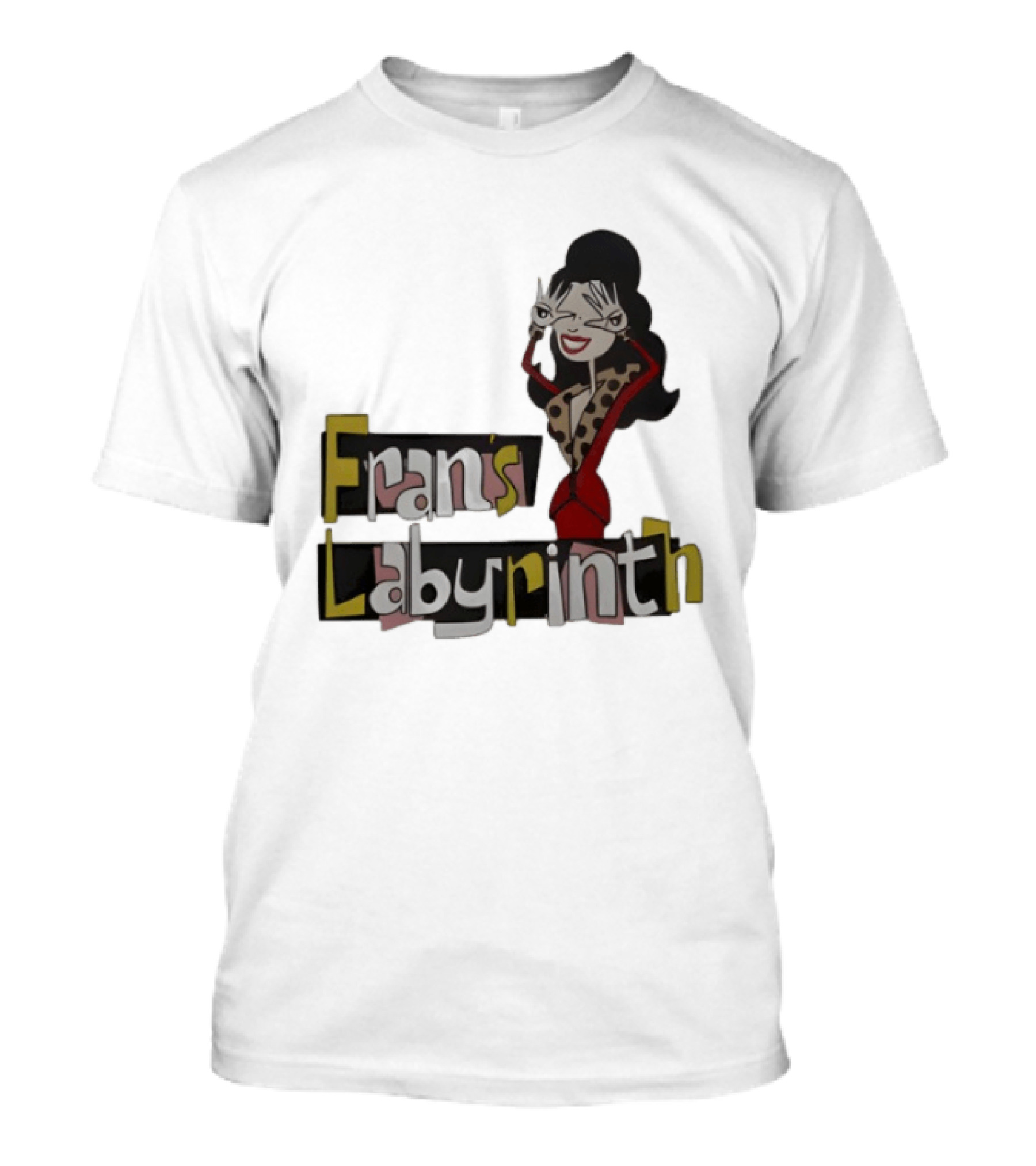 Fran's Labyrinth Surreal Chaos Culture Kickpunched T-Shirt