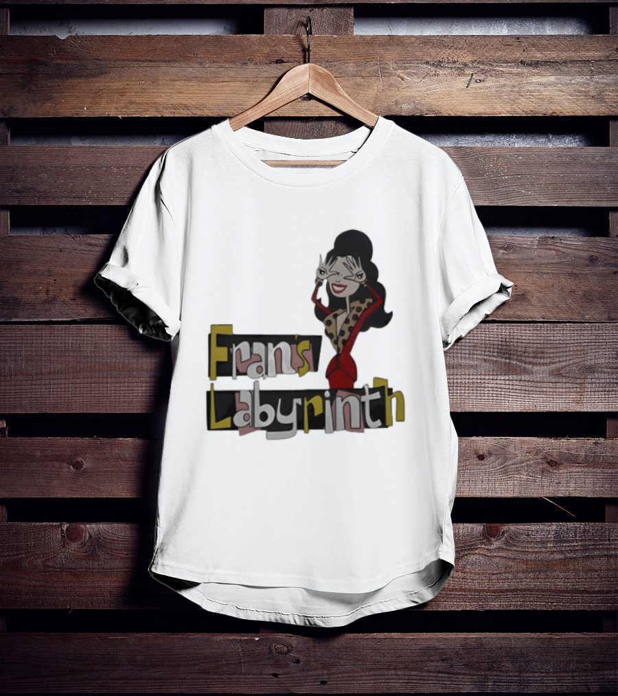 Fran's Labyrinth Surreal Chaos Culture Kickpunched T-Shirt
