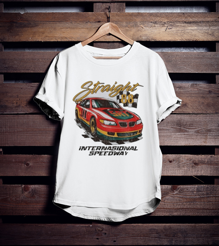 Straight F1 Racing Car International Speedway 88 T-Shirt
