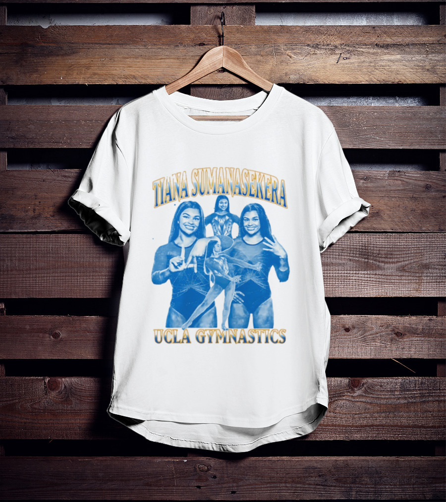 Tiana Sumanasekera UCLA Gymnastics Performance T-Shirt