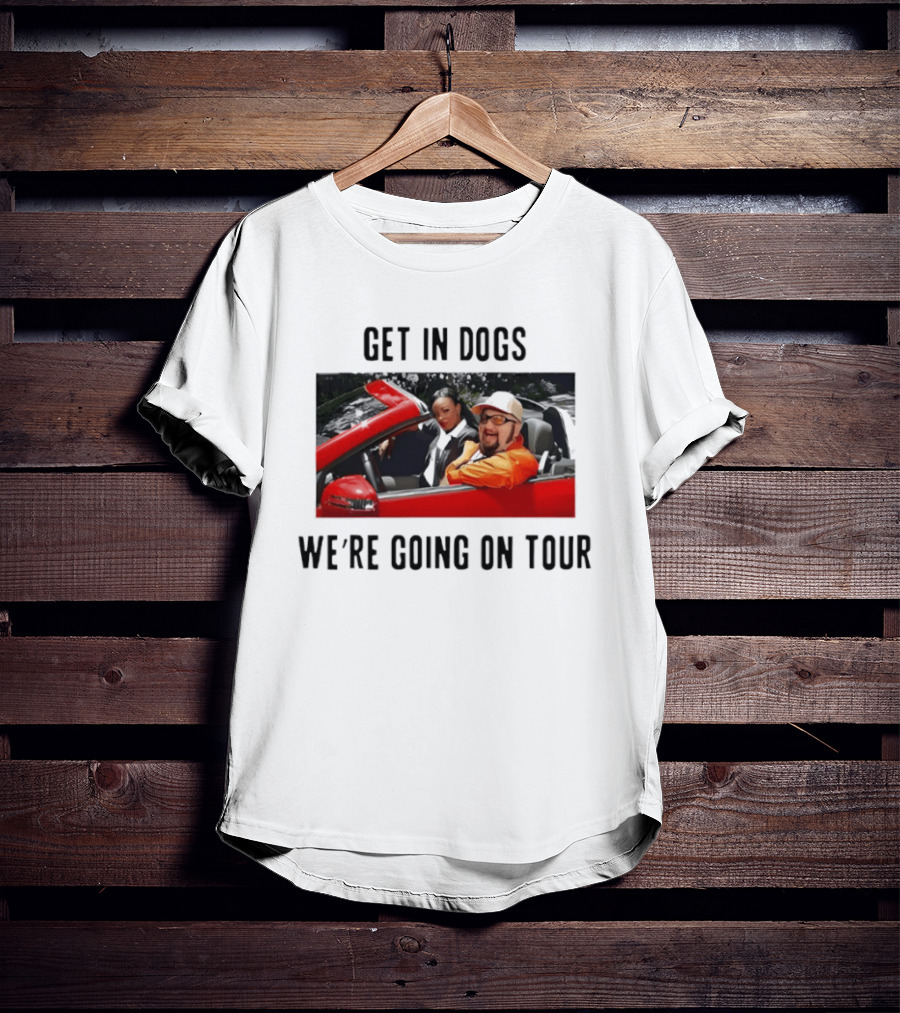 Trailer Park Boys Get In Dogs We're Going On Tour Red Car Scene T-Shirt