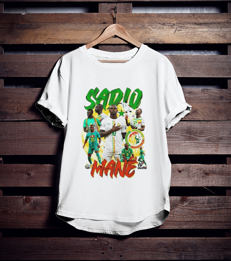 Sadio Mané Senegal National Football Team 10 2026 T-Shirt