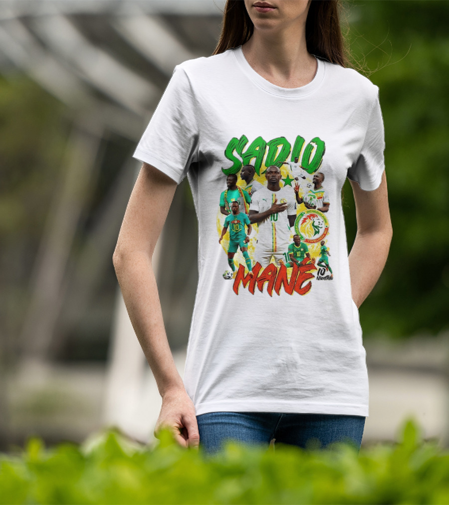 Sadio Mané Senegal National Football Team 10 2026 T-Shirt
