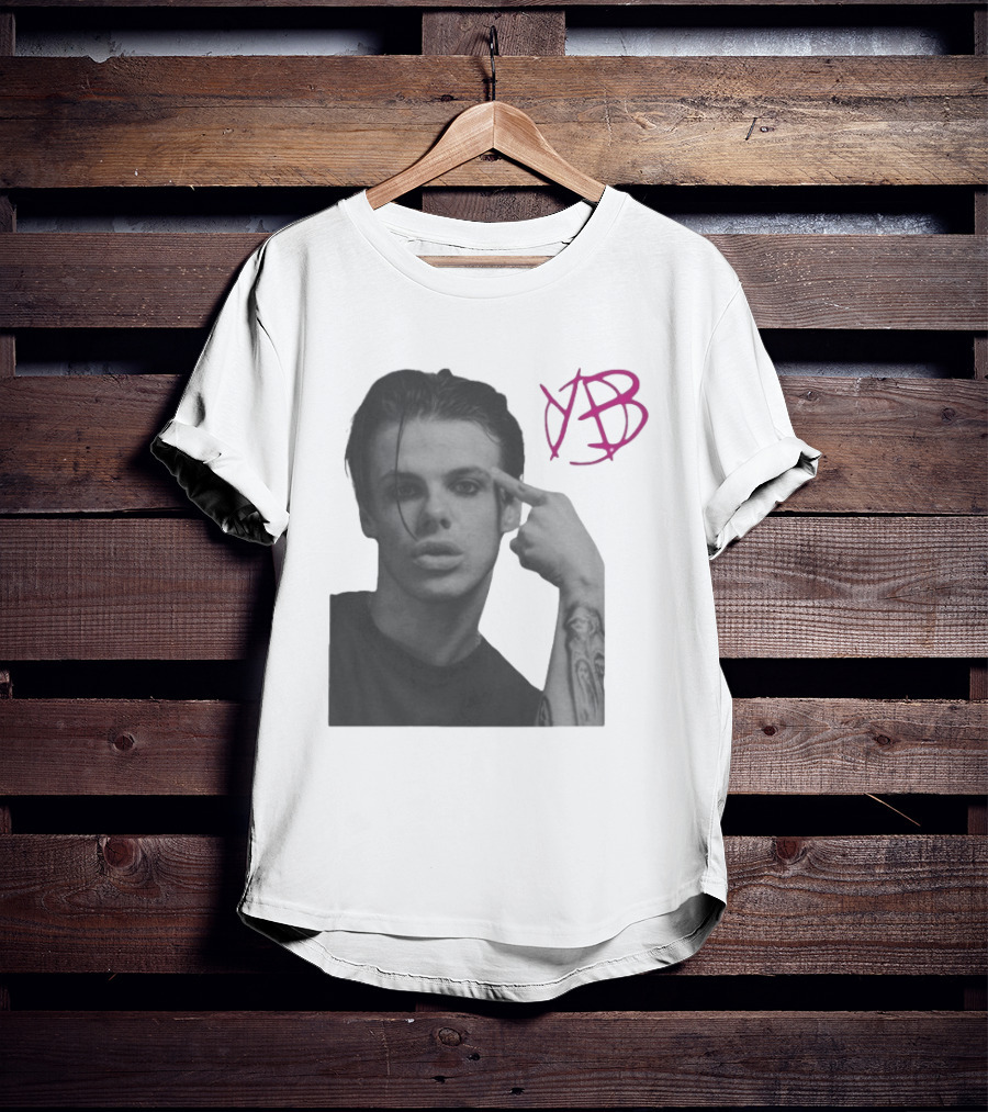 Yungblud YB Logo Finger Tattoo T-Shirt