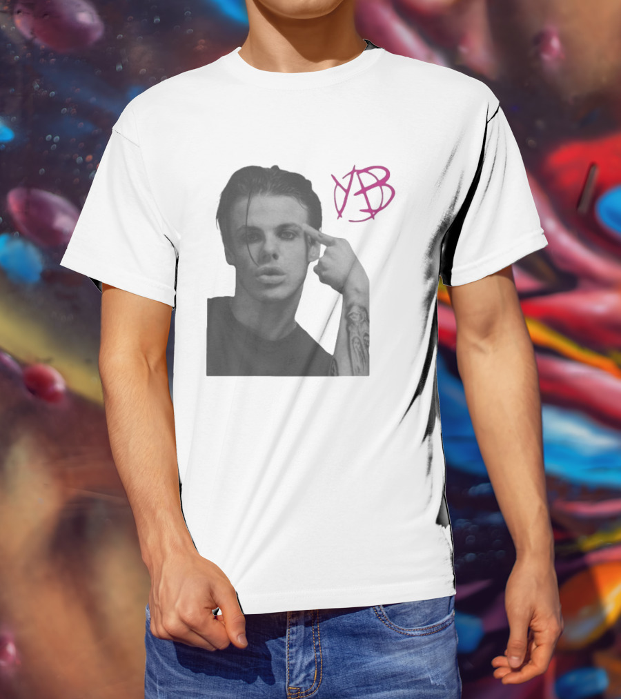 Yungblud YB Logo Finger Tattoo T-Shirt