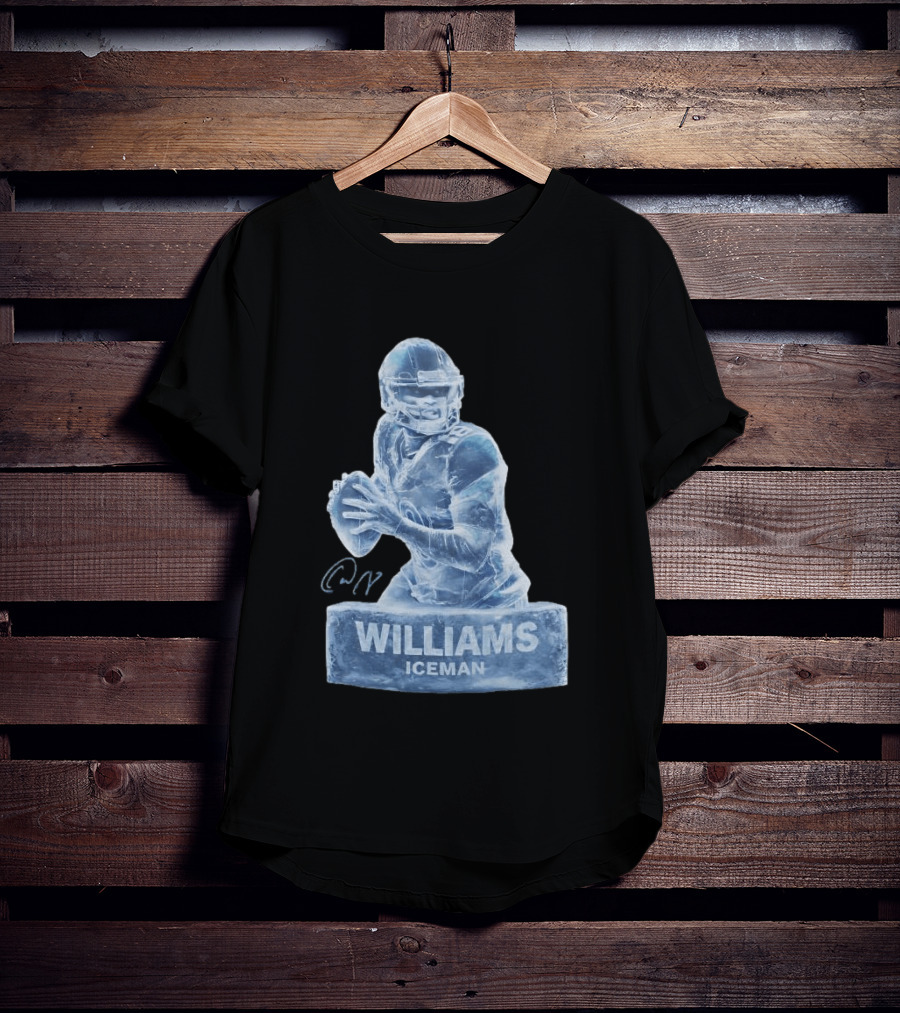 Williams Iceman Chicago Bears Sculpture T-Shirt