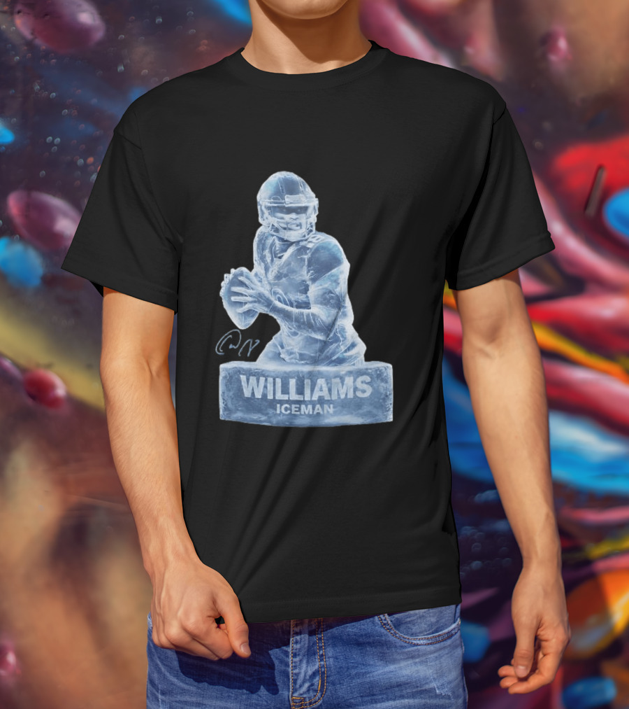 Williams Iceman Chicago Bears Sculpture T-Shirt