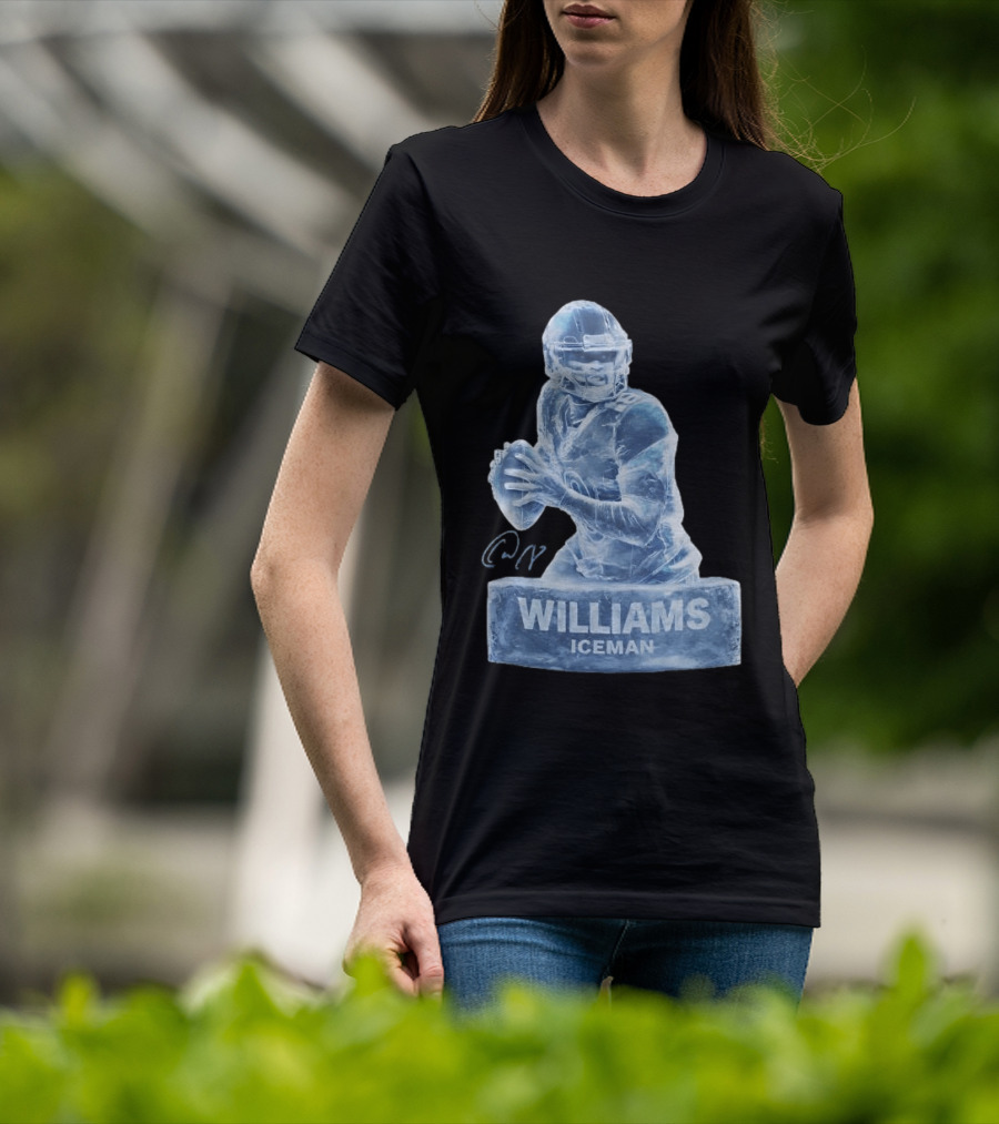 Williams Iceman Chicago Bears Sculpture T-Shirt
