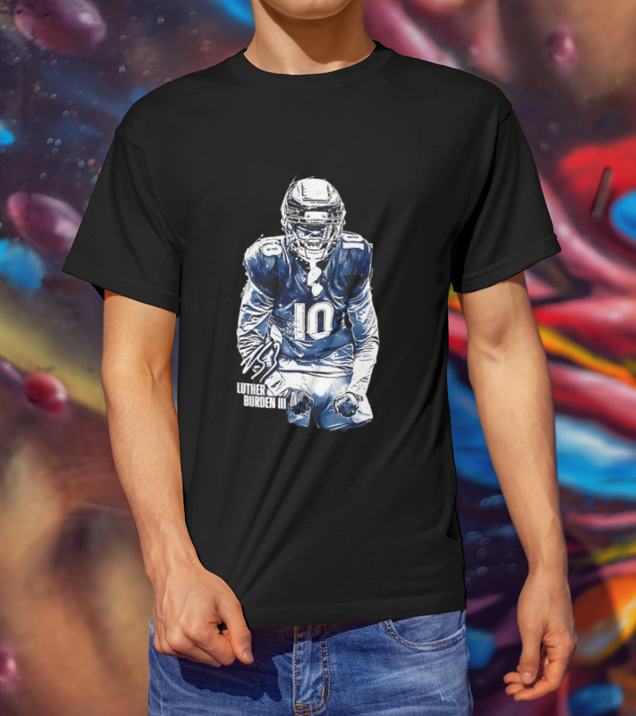 Luther Burden III Chicago Bears Number 10 T-Shirt