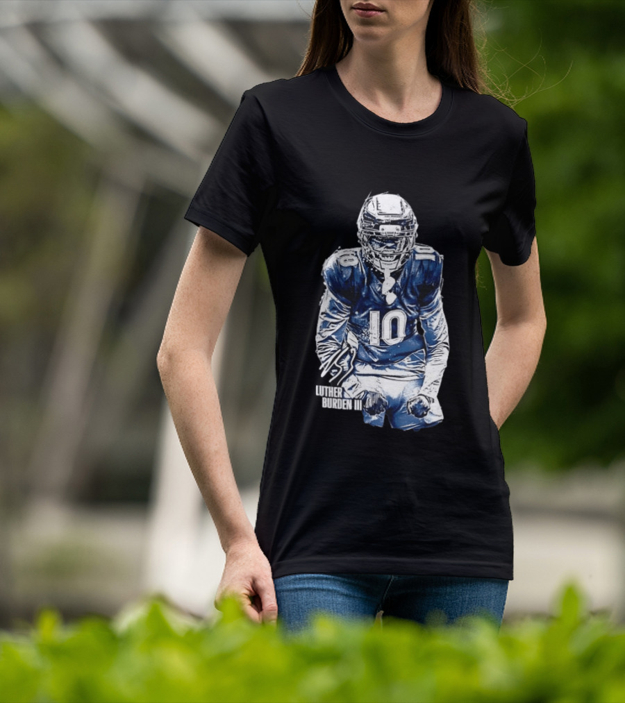 Luther Burden III Chicago Bears Number 10 T-Shirt