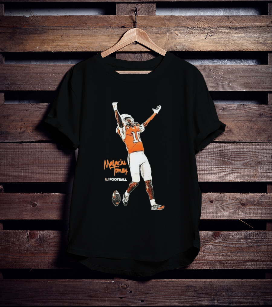Malachi Toney Football 10 Celebration T-Shirt
