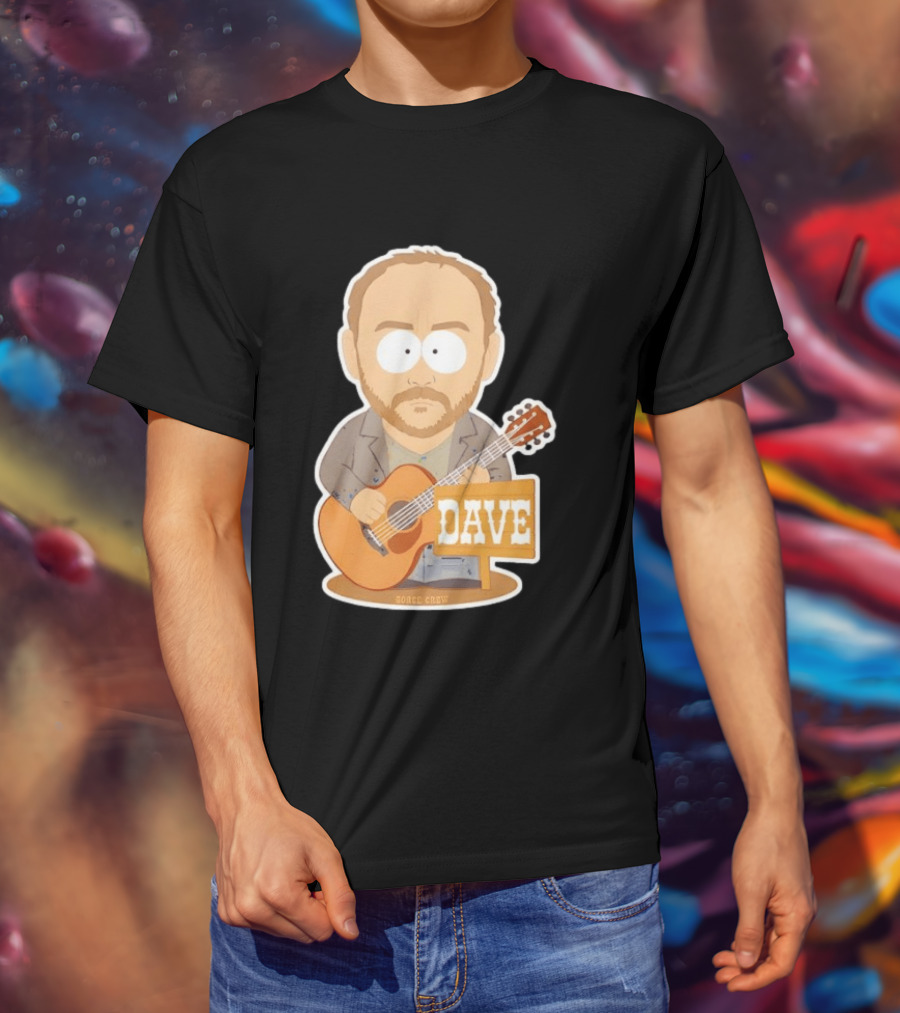 South Park Dave Matthews Band Gorge Crew 2025 Dave Guitar T-Shirt
