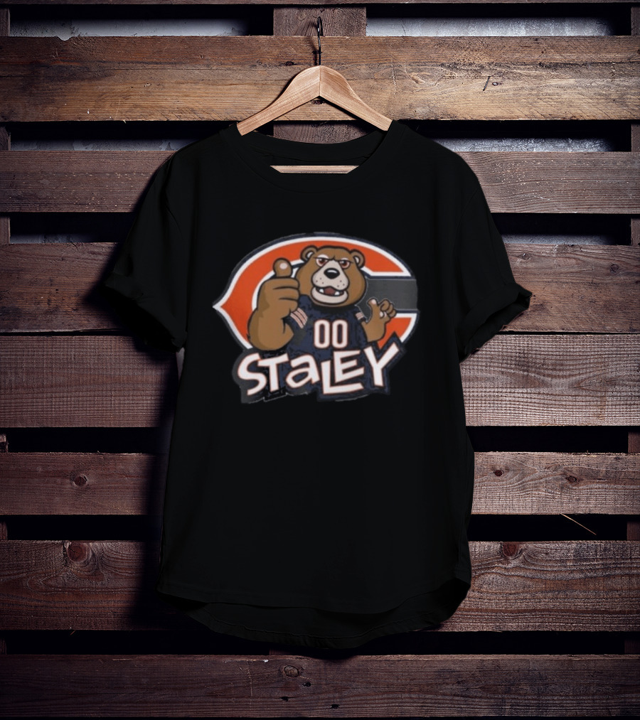 Staley Da Bear Mascot Chicago Bears NFL Fan T-Shirt