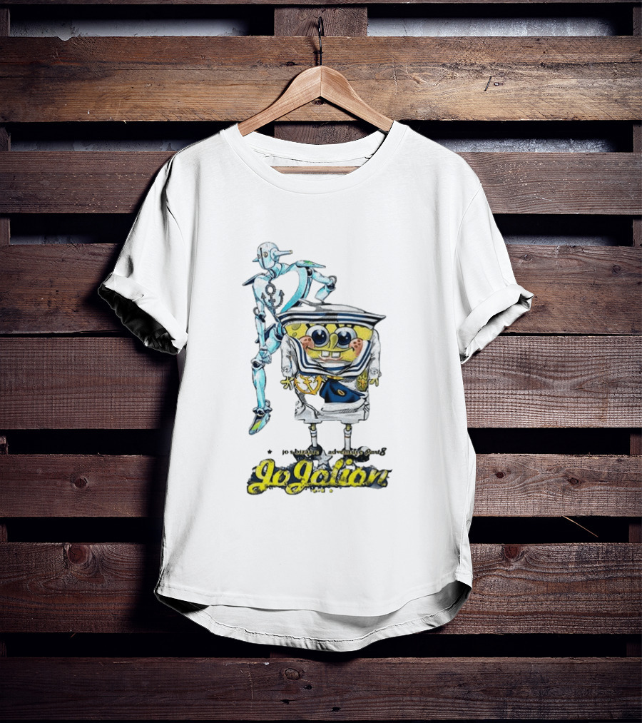 Jo Jolion JoJo's Bizarre Adventure Part 8 Spongebob T-Shirt