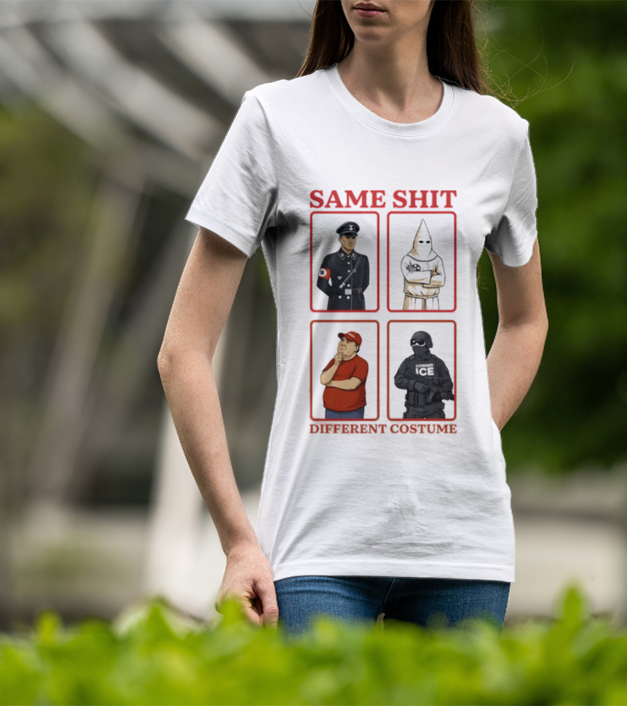 Same Shit Different Costume Anti Coward Ice T-Shirt