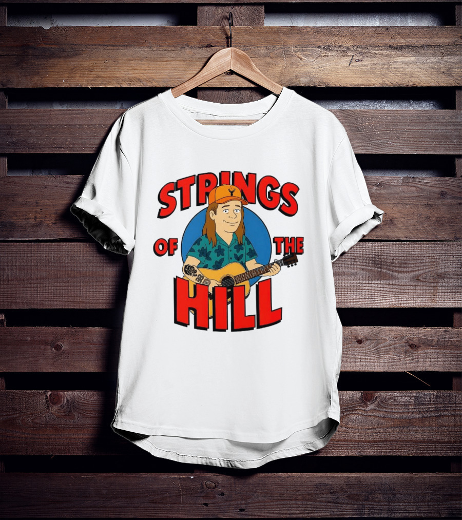 Strings Of The Hill Guitar T-Shirt