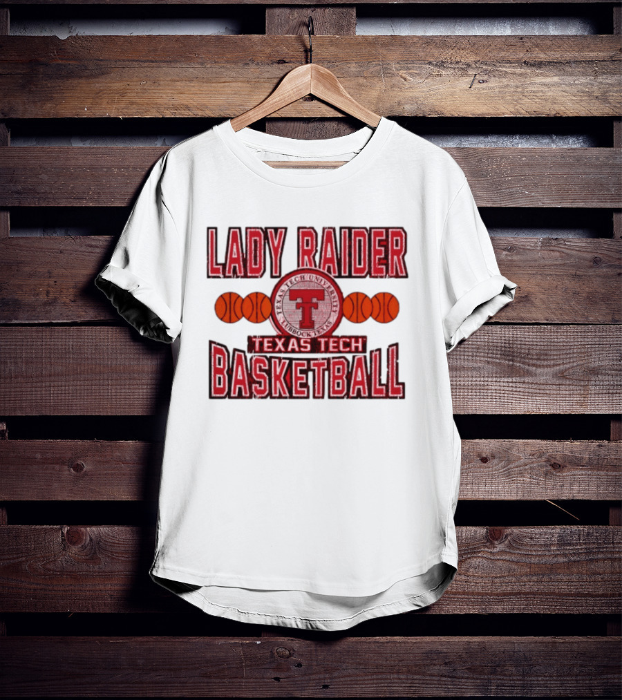 Texas Tech University Lady Raider Basketball Team Lubbock Texas T-Shirt