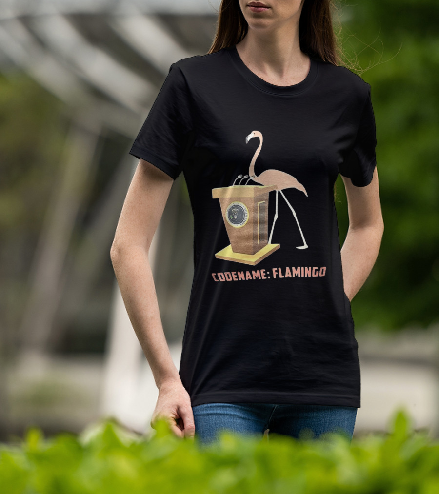 Codename Flamingo Presidential Podium Seal T-Shirt