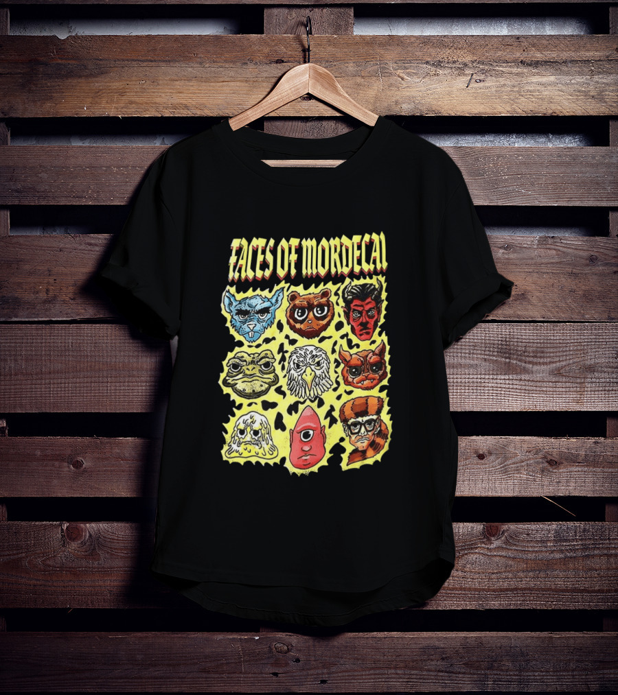 Faces Of Mordecai Dungeon Crawler Carl Compilation T-Shirt