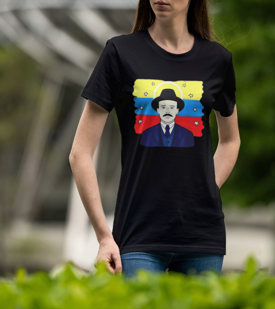 Venezuela Flag José Gregorio Hernández T-Shirt