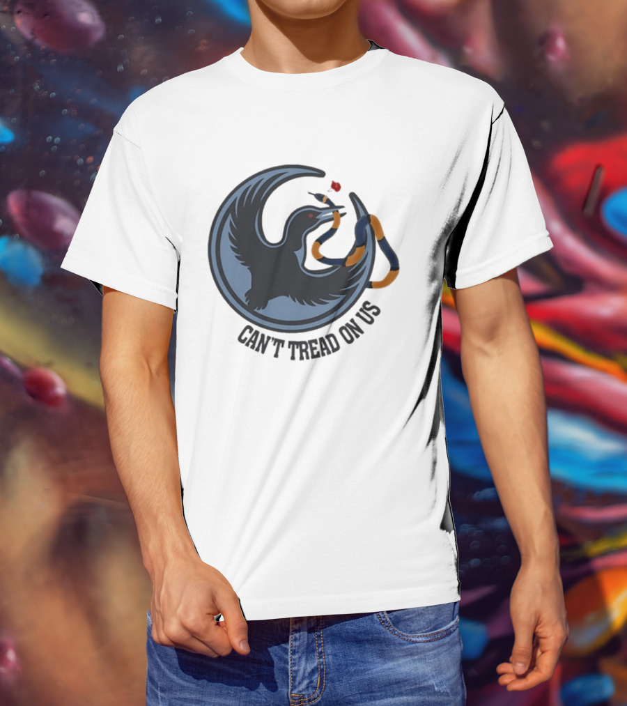Minnesota Rebel Alliance Can't Tread On Us Bird And Serpent T-Shirt