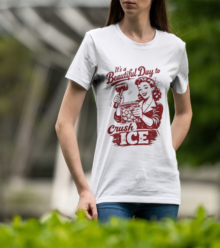 It's A Beautiful Day To Crush Ice T-Shirt