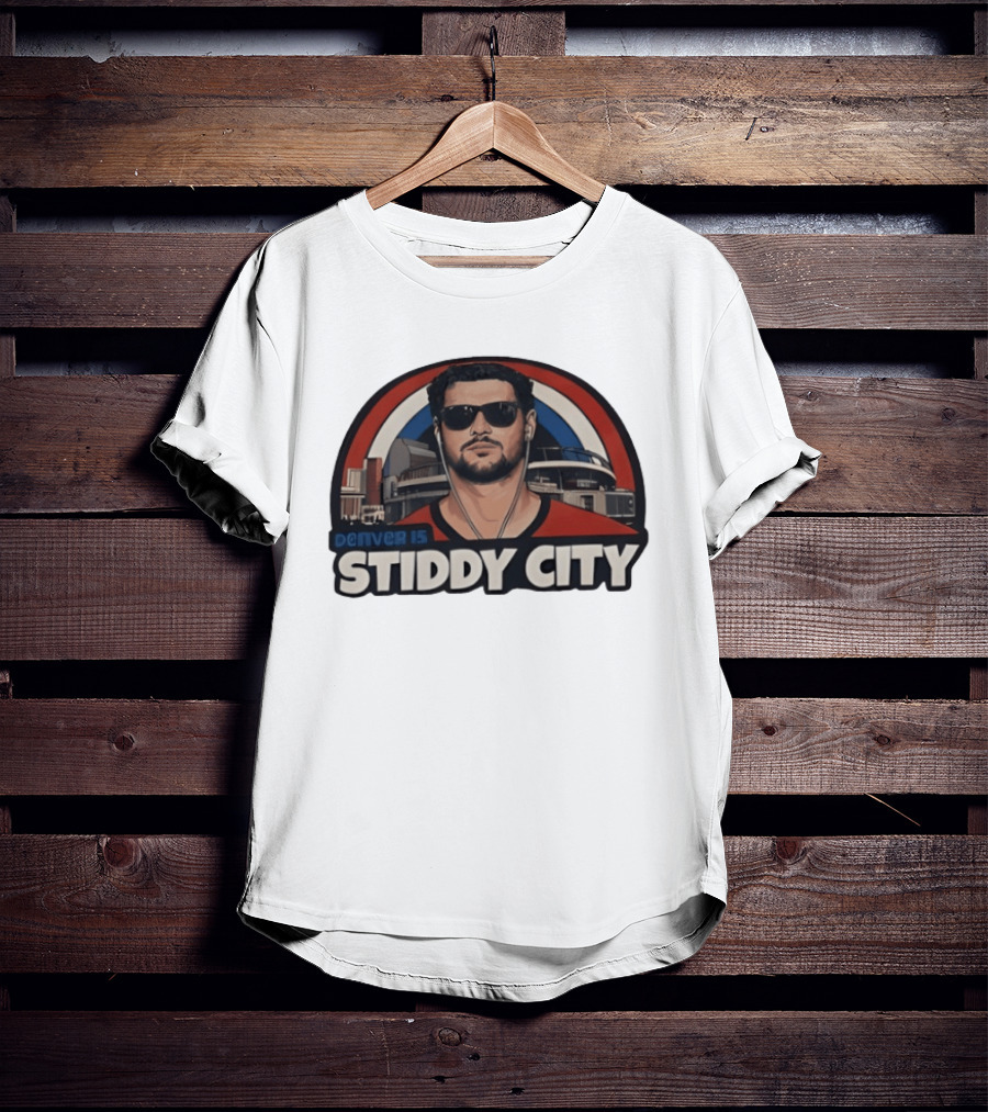 Jarrett Stidham Denver 15 Stiddy City T-Shirt