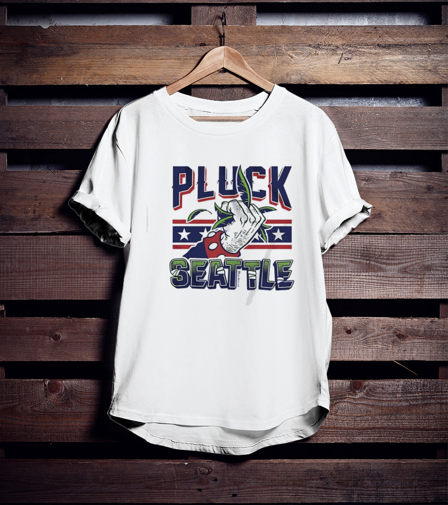 New England Patriots Pluck Seattle Matchup Stars And Stripes T-Shirt