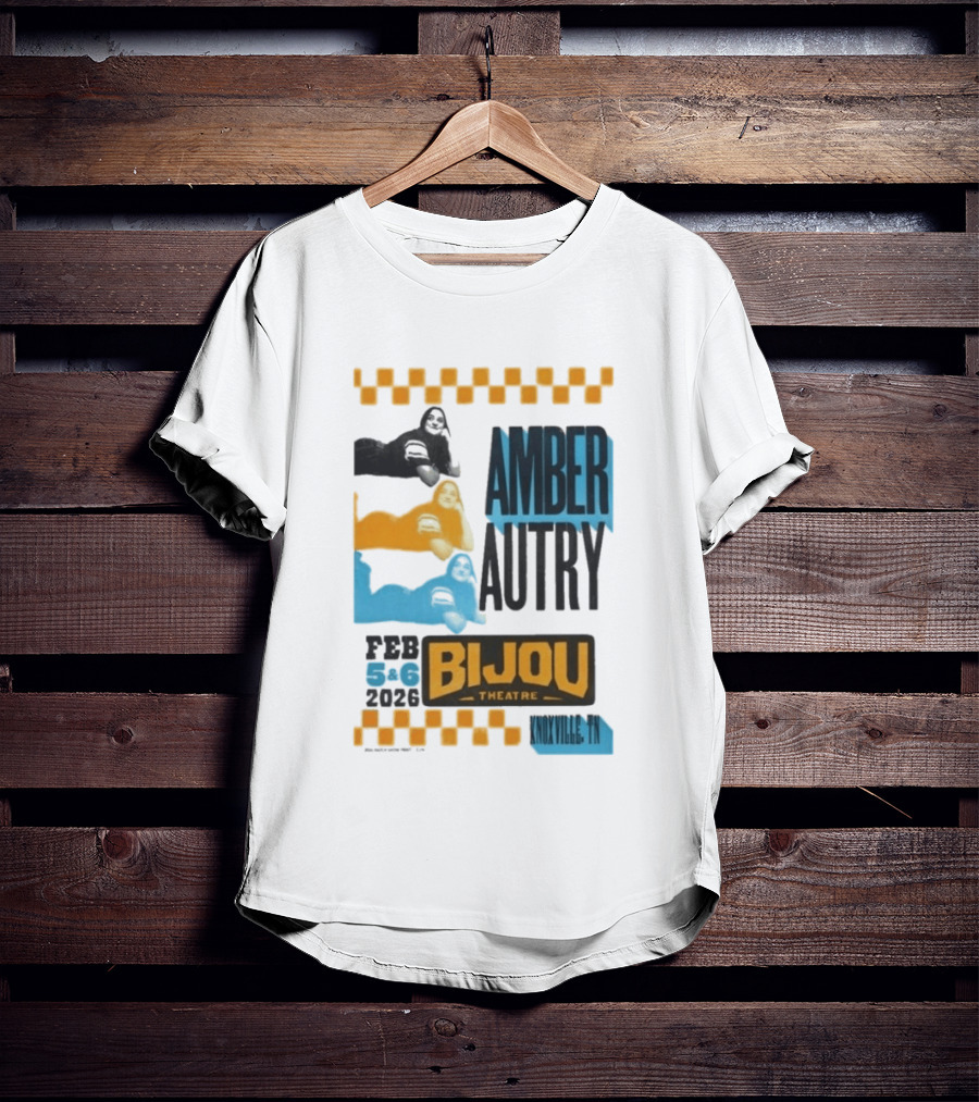 Amber Autry Live Comedy February 5 6 2026 Bijou Theatre Knoxville TN T-Shirt