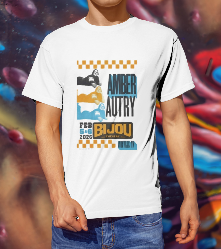 Amber Autry Live Comedy February 5 6 2026 Bijou Theatre Knoxville TN T-Shirt
