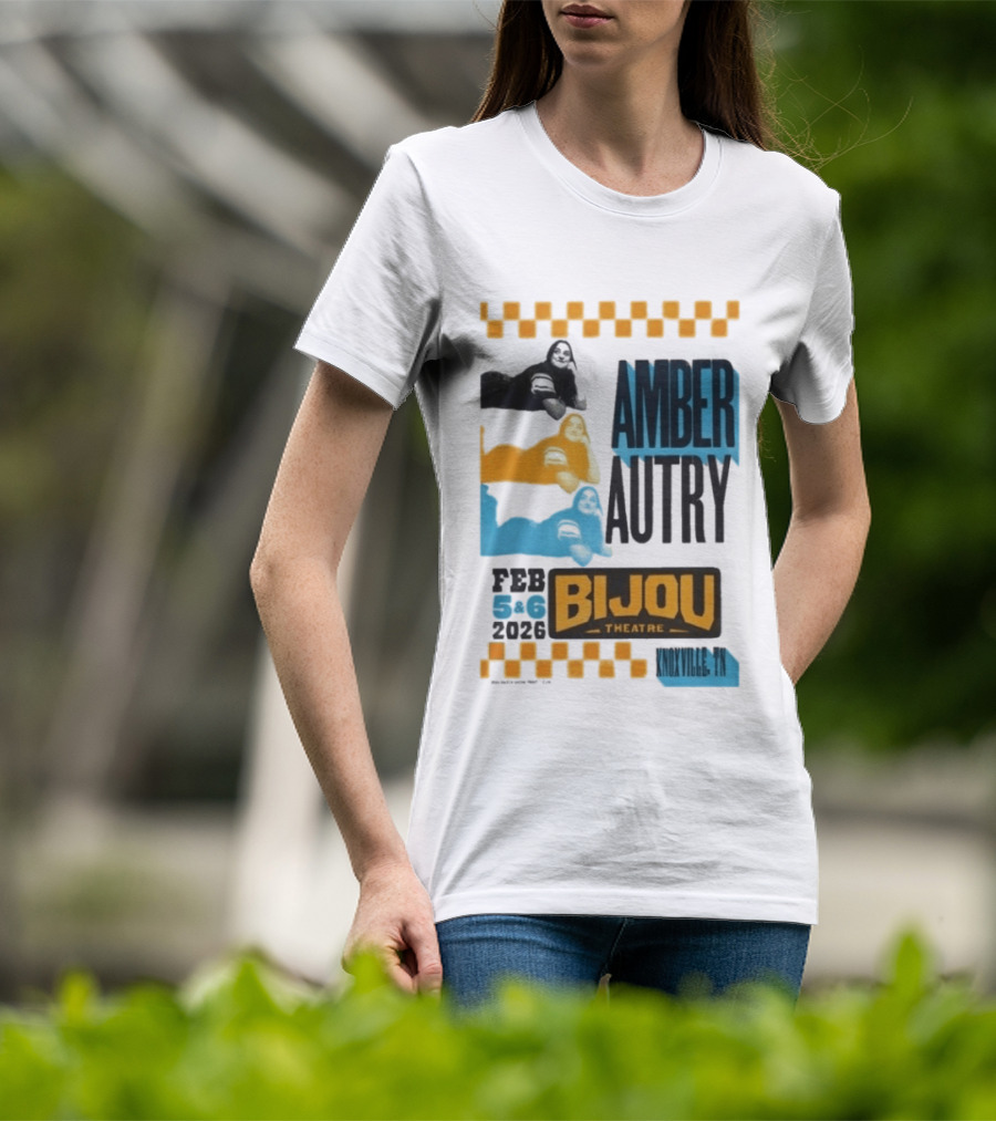 Amber Autry Live Comedy February 5 6 2026 Bijou Theatre Knoxville TN T-Shirt